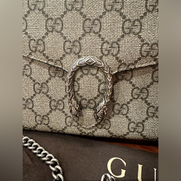 Gucci Supreme canvas wallet on chain - Picture 4 of 9